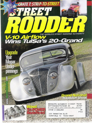 STREET RODDER 2004 JUNE - CUSTOM LIGHTS 4 A 33, NEW GRANT 3X2s, AIRFLOW ROD